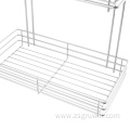 Kitchen drawer side pull wire basket